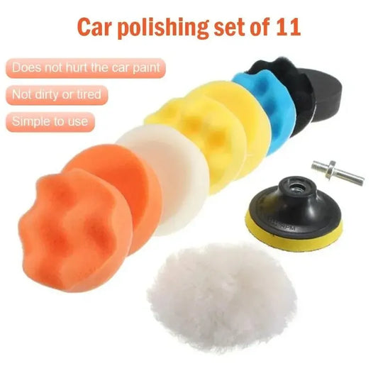 Polishing Sponge Plate Set Imitation Plush Waxing Angle Grinding