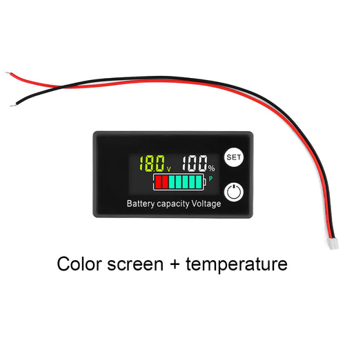 DC8-100V Battery Capacity Indicator LCD Digital Electricity Meter