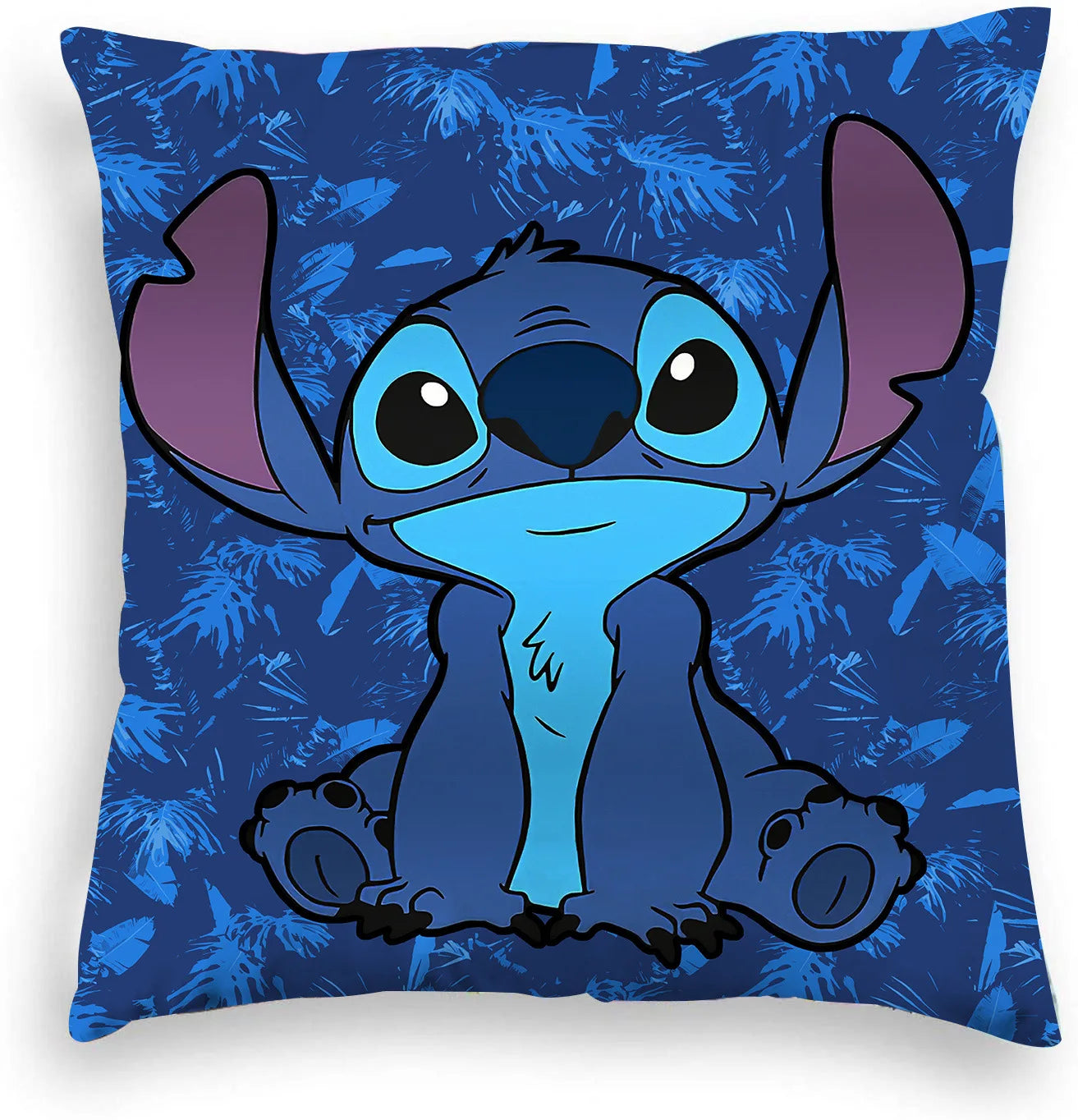 Anime Figure Disney Stitch Double Sided Print Pillowcase Kawaii Stitch