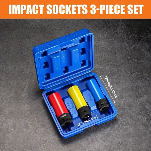 Drive Wheel Protector Impact Socket Impact Sleeve Set Durable Plastic