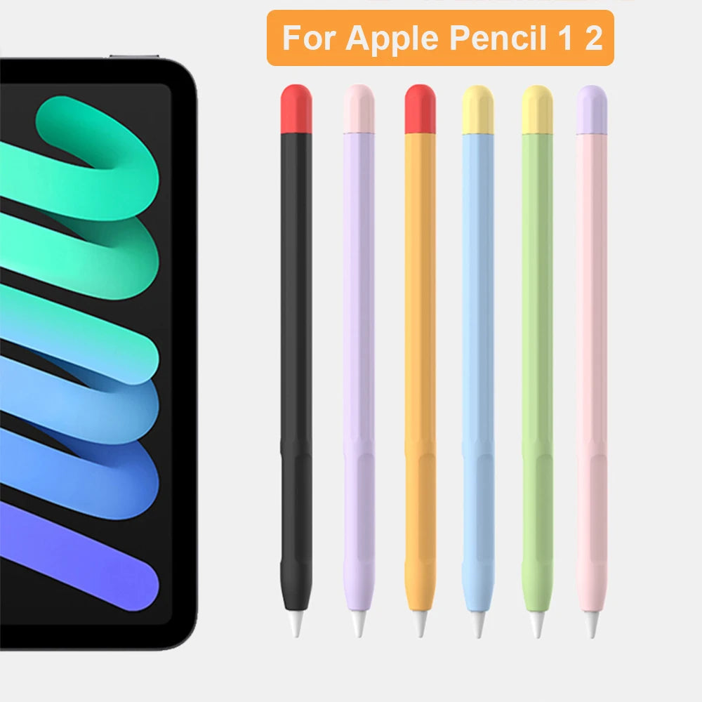 For Apple Pencil 2 1 Gen Stylus Pen Case Soft Silicone Ultra Thin