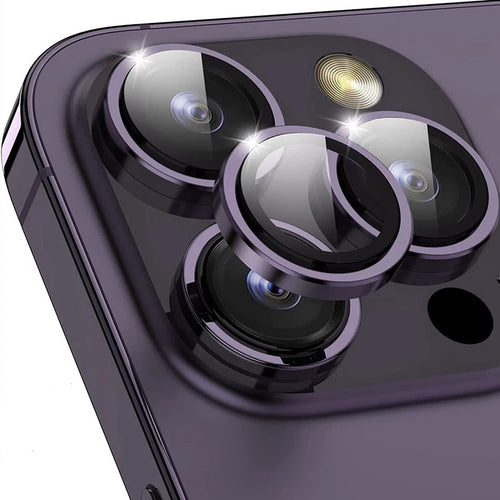 1 Set Metal Camera Protector for iPhone 15 16 Pro Max 14 Plus 13 Alloy