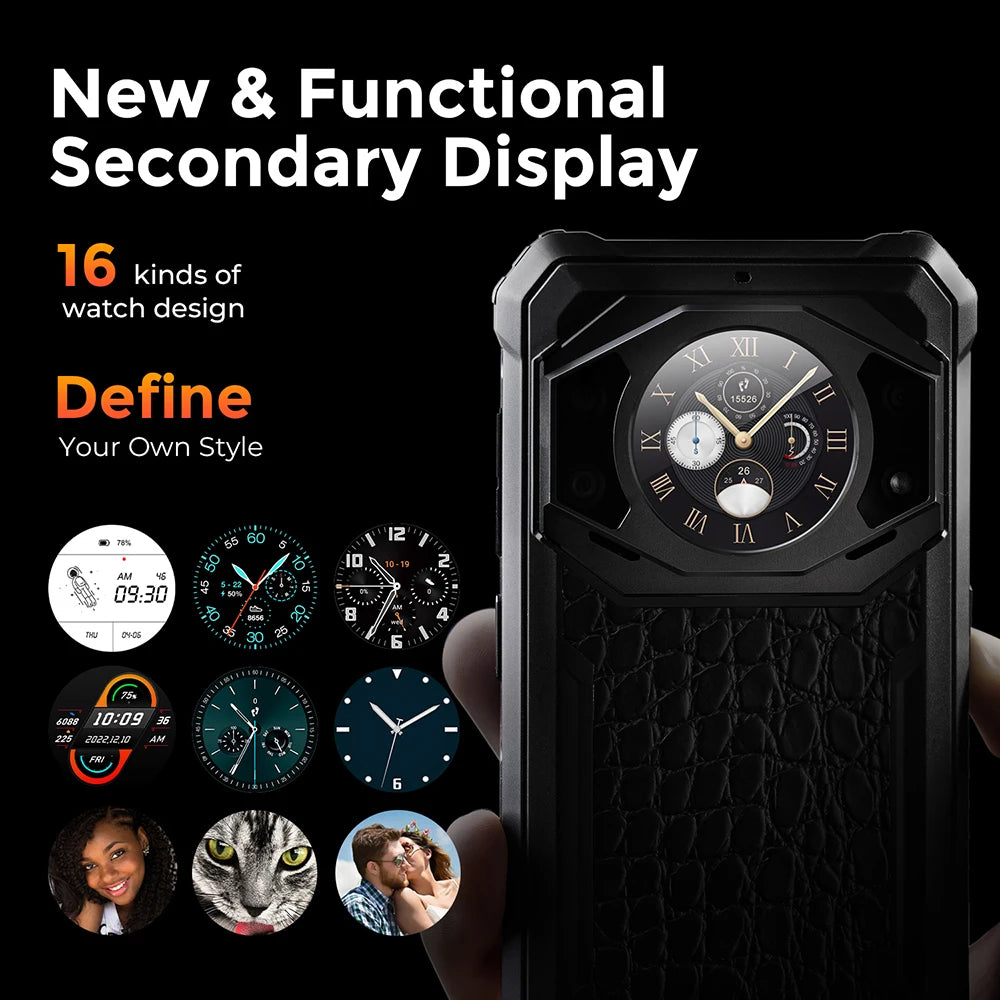 FOSSiBOT F101 PRO Smartphone 8GB 128GB 10600mAh 18W Fast Charge Mobile