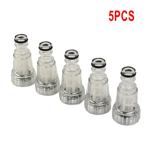 5pcs 175PSI High Pressure Washer Water Filter Automobile Washing