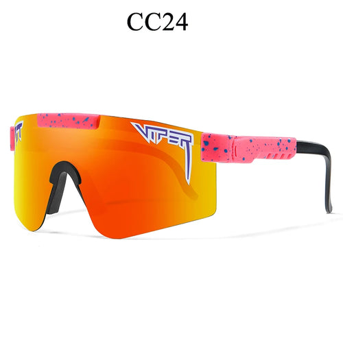 Men Women Pit Viper Cycling Glasses UV400 Sunglasses Adults Outdoor