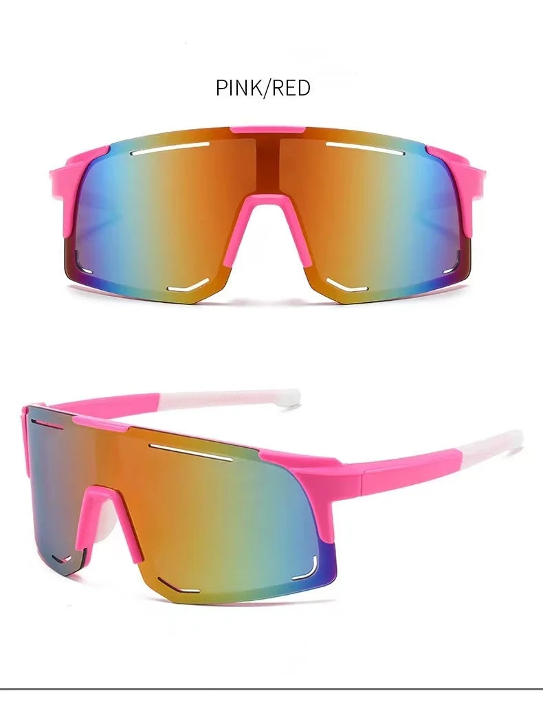 New Bicycle Sunglasses UV Protective Windshield Glass Men's and