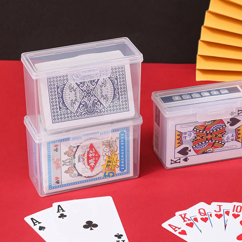 Playing Card Transparent Plastic Storage Box Ultraman Game Card ID