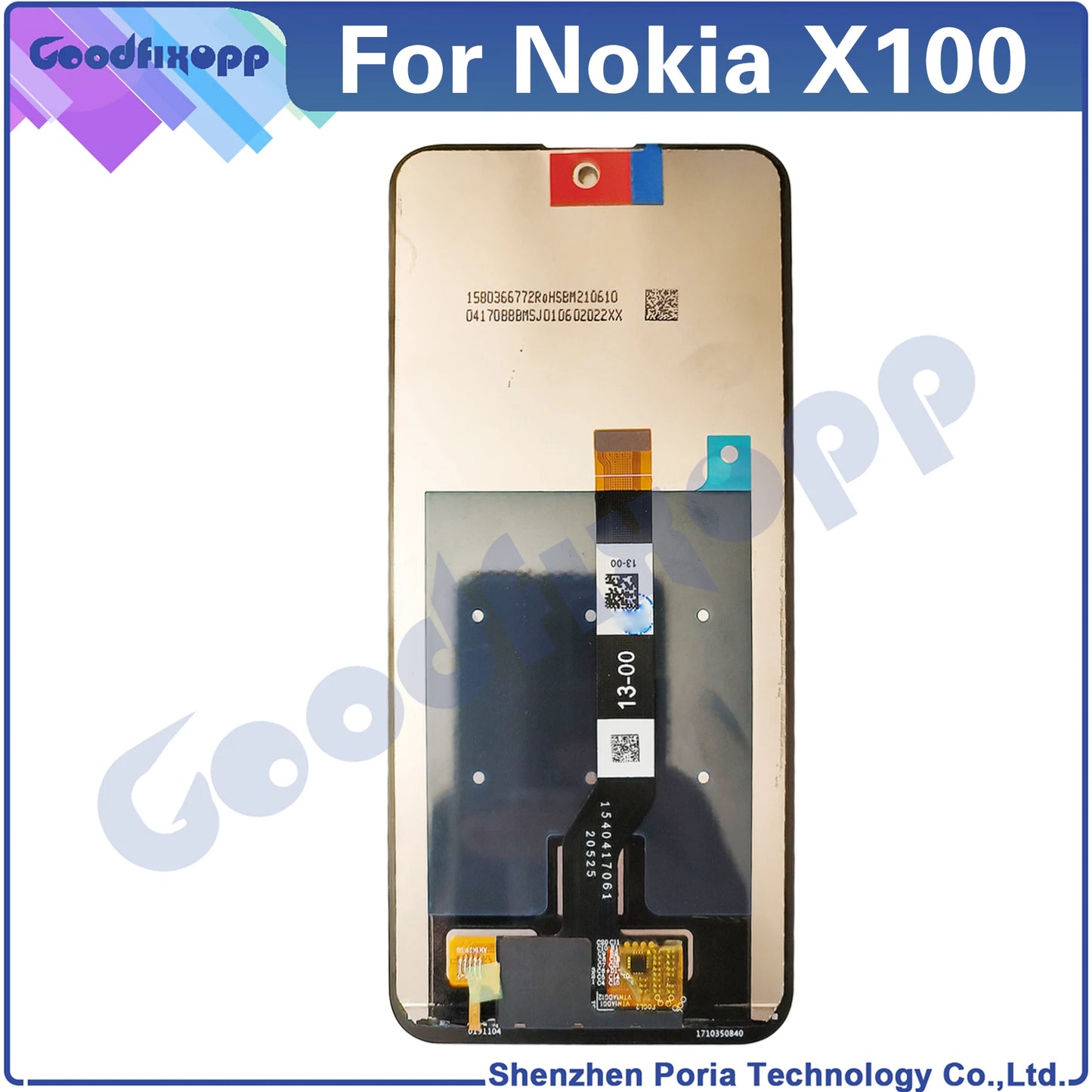 6.67" inch Screen For Nokia X100 LCD Display Touch Screen Digitizer