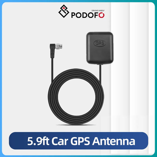 Podofo 1.8 meter GPS Antenna Android Car Radio For Ford Toyota Nissan