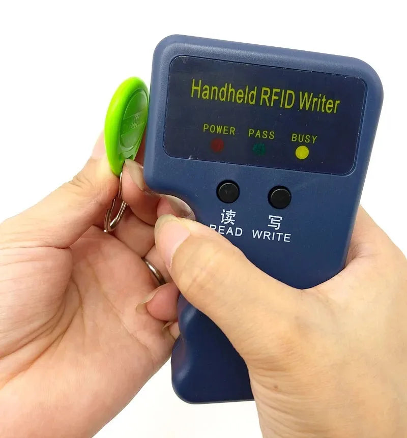 Repetitive Handheld 125KHz EM4100 5200 RFID ID Card Writer Copier
