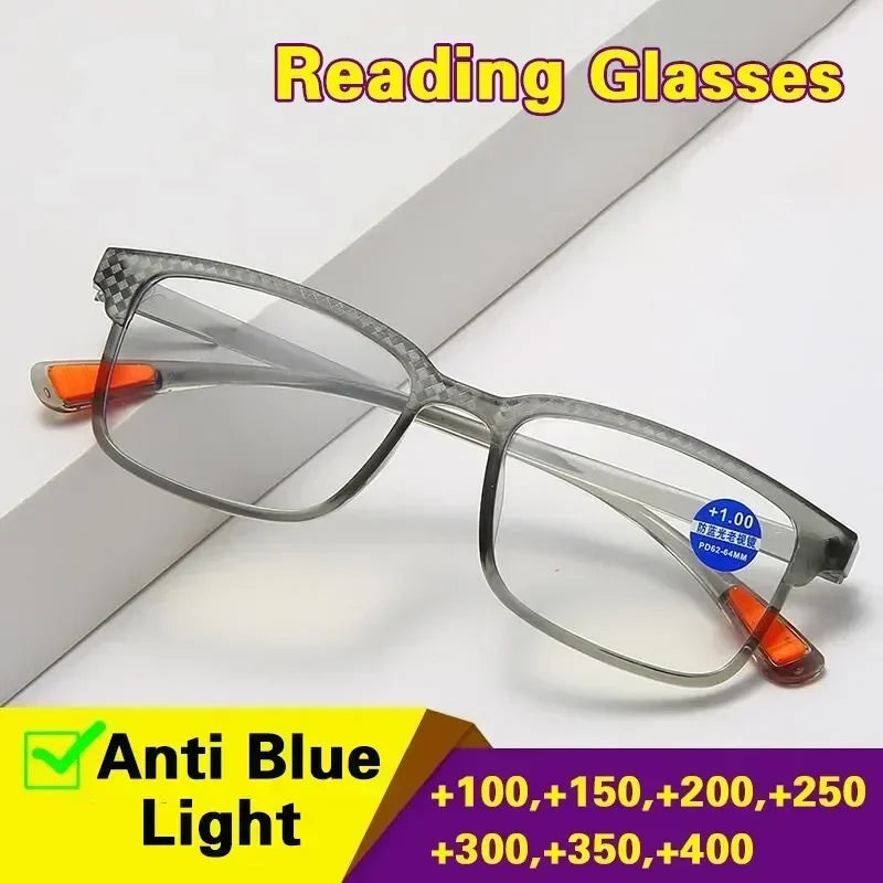 Men Reading Glasses Anti Blue Light Presbyopic Glasses Women Classic