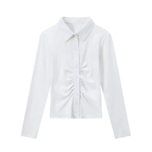 Office Lady Skirt Sets Women Casual Slim White Shirt + Outwear Bodycon