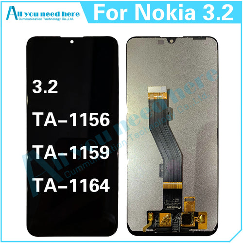 LCD Display Touch Screen Digitizer Assembly Replacement, Nokia 3.2