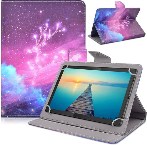Universal 7"8"10.1"Tablet Case,8inch 10inch Tablet Cover,Folio Leather