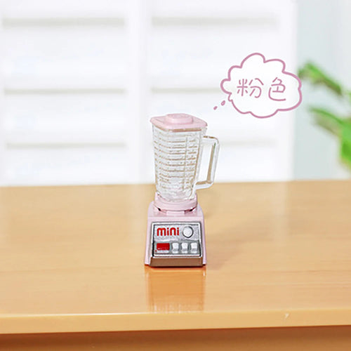 1Pcs 1/12 Dollhouse Miniature Accessories Mini Juicer Simulation