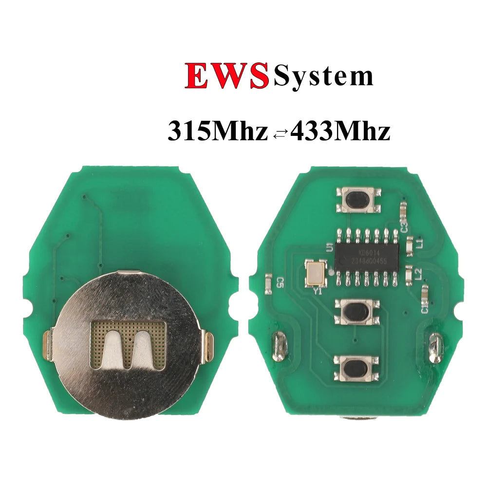 jingyuqin EWS Sytem Car Remote Key for BMW E38 E39 E46 X3 X5 Z3 Z4