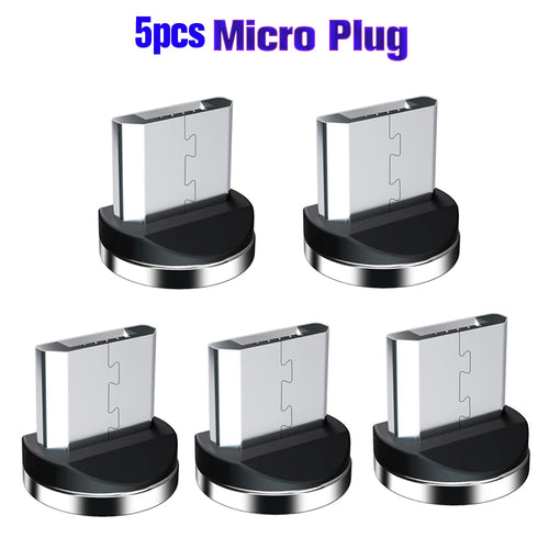 Magnetic Cable Adapter Mobile Phone Cable Micro USB Type C Dust Plugs