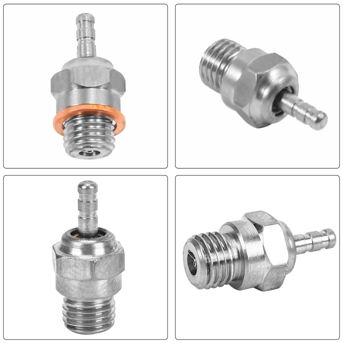 2pcs 6pcs N3 N4 #3 #4 Hot Spark Glow Plug Replace OS for Traxxas