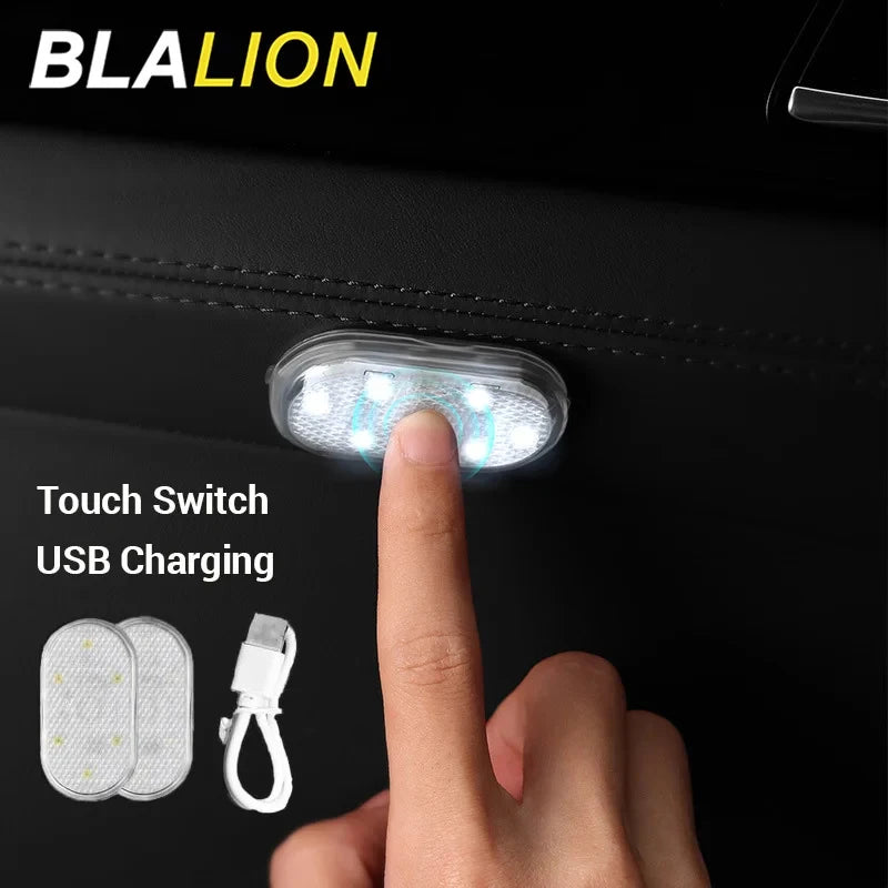BLALION Car LED Touch Lights Wireless Interior Light Magnetic Auto