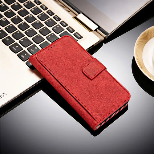 14C Leather Flip Case For Xiaomi Redmi 14C Phone Case Etui Redmi 14C