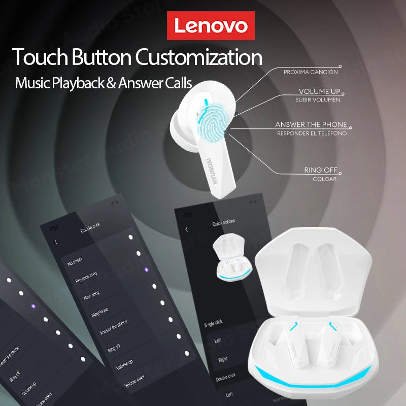Lenovo GM2 PRO AI Multi-Language Translation Wireless Bluetooth