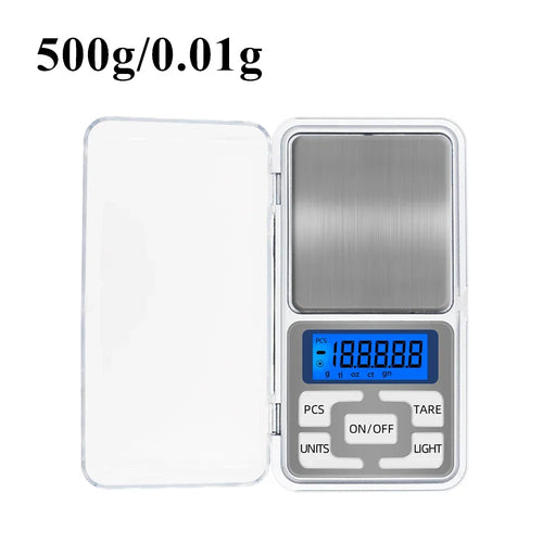 3Kg/500G 0.01g Digital Kitchen Scale Precision Scales Jewelry Weighing