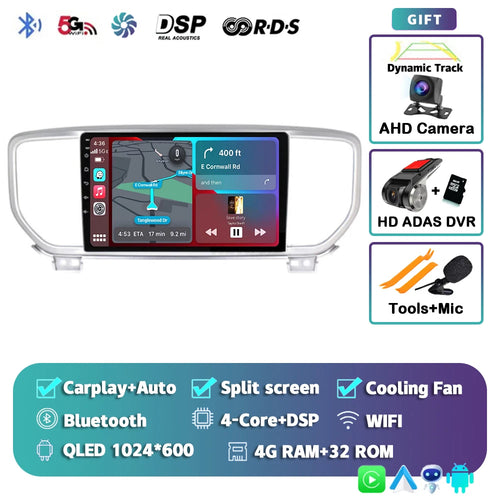 Android 14 Car Multimedia Radio For KIA Sportage 4 2016 2017 2018 2019