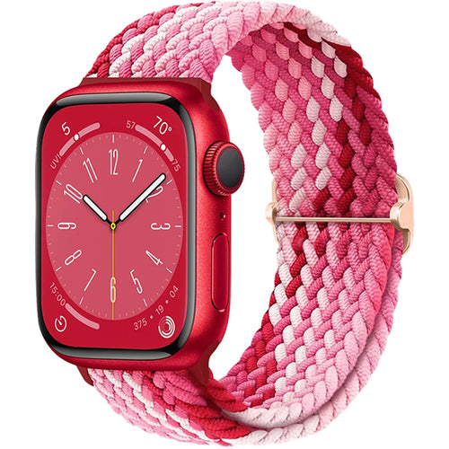 Braided Solo Loop For Apple watch band 45mm 44mm 40mm 49mm 38 41mm