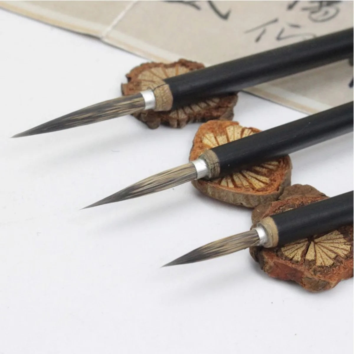 3pcs/set Copper Head Hook Line Pen Calligraphy Boutique Color Painting
