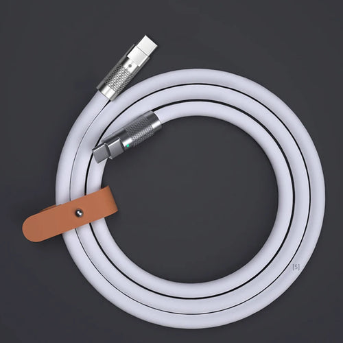 120w 6a Super Fast Charge PD Type C Liquid Silicone Cable Quick Charge