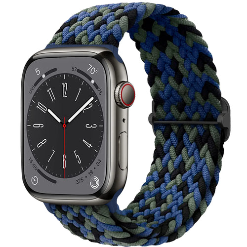 Braided Solo Loop For Apple watch band 45mm 44mm 40mm 49mm 38 41mm