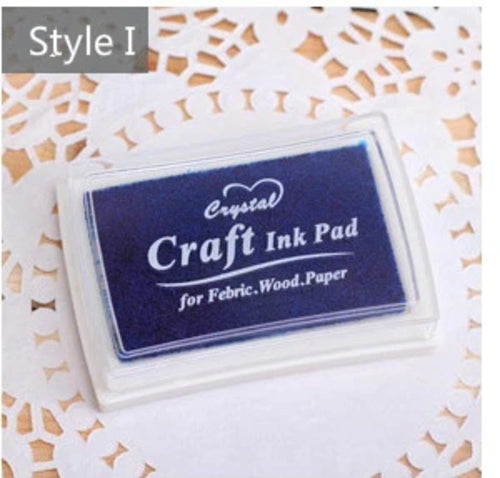 Mr Paper 15 Colors Inkpad Handmade DIY Craft Oil Based Ink Pad for