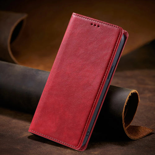 14C Leather Flip Case For Xiaomi Redmi 14C Phone Case Etui Redmi 14C