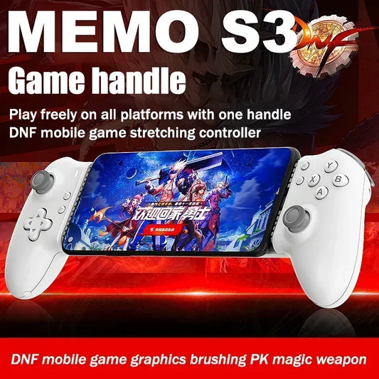 MEMO S3 Gamepad Mobile Type-C Phone Hall Effect Controller Stick