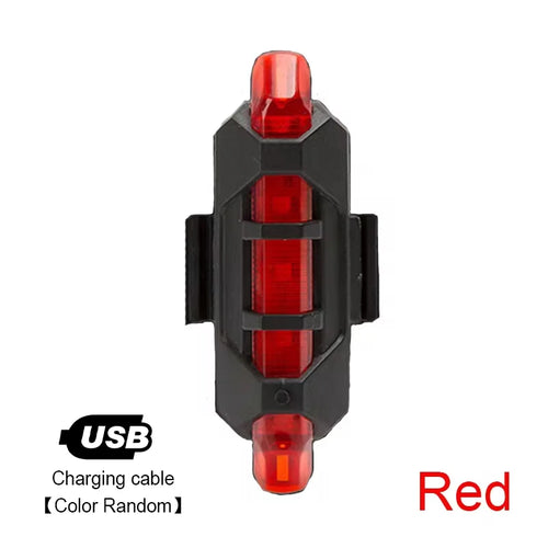 Bike Light Set Bicycle Headlight Taillight USB Rechargeable MTB Bike