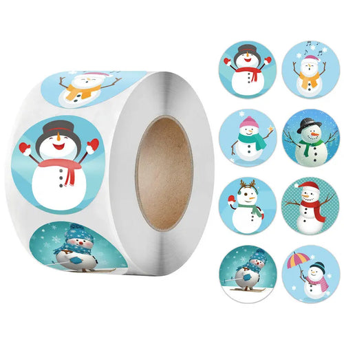 Christmas gift stickers decorative sealing sticker Merry Christmas