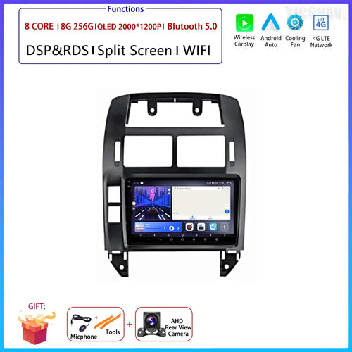 Android OS Car Radio For Volkswagen VW Polo MK4 6Q 9N 9N3 2004-2009