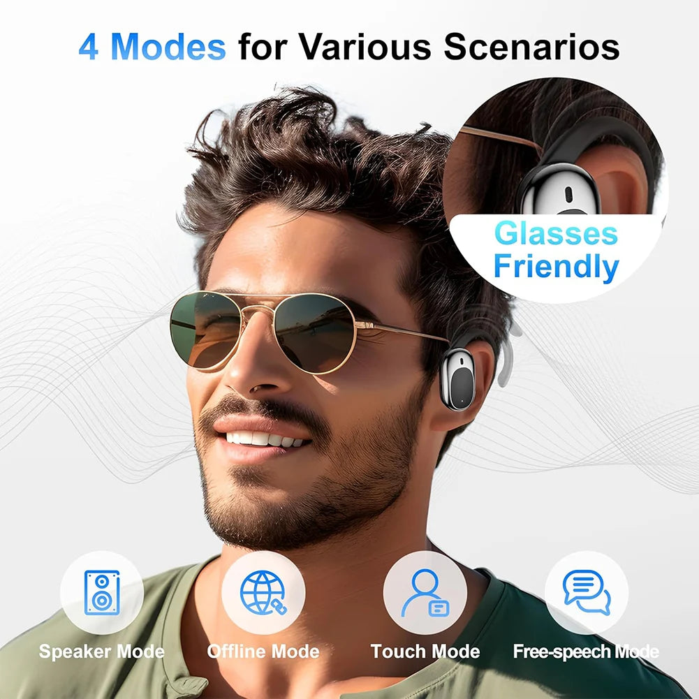 M57 3-in-1 AI Translator Earbuds 144 Languages Real-Time Translator