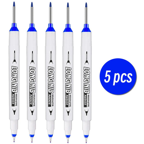 20mm Double-Tip Deep Hole Long Head Nib Markers For Metal Pen