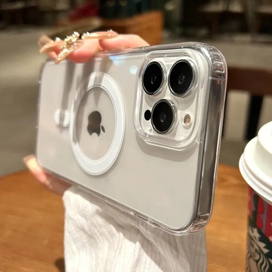 Magnetic Original Magsafing Case For iPhone 13 15 12 11 14 16 Pro Max