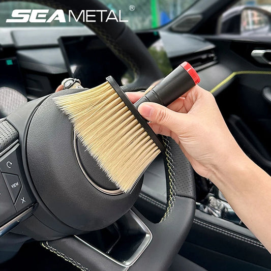 SEAMETAL Multifunctional Car Cleaning Brush Auto Air Outlet Gaps Dust