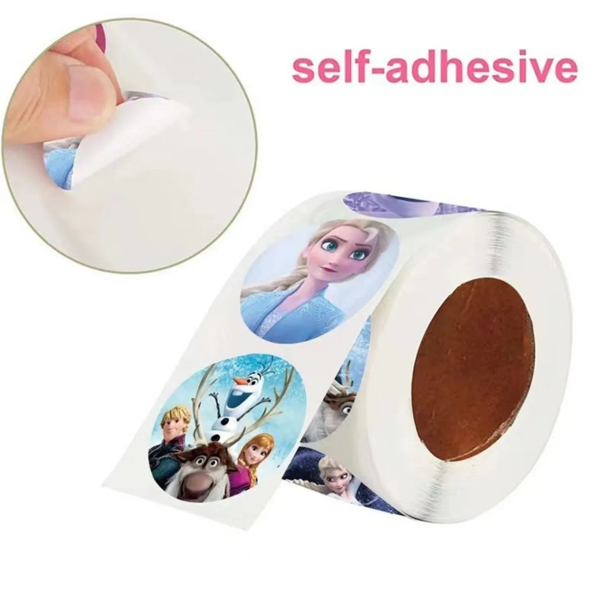 500PCS Disney Frozen Elsa Princess Stickers Anime Seal Label