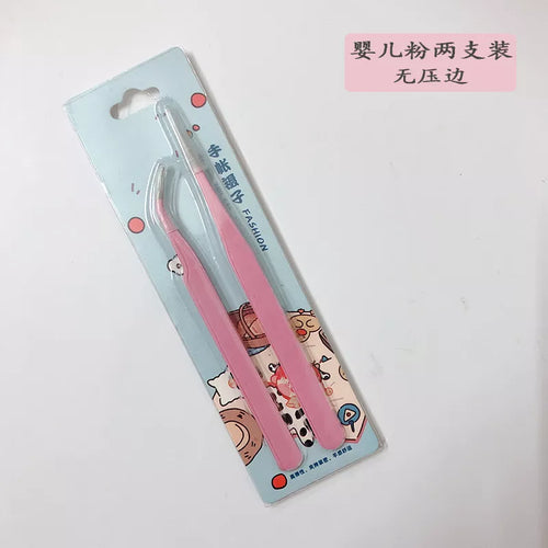 Sharkbang BOBO 2PCS Tweezers Scrapbook Sticker Washi Tape Picking