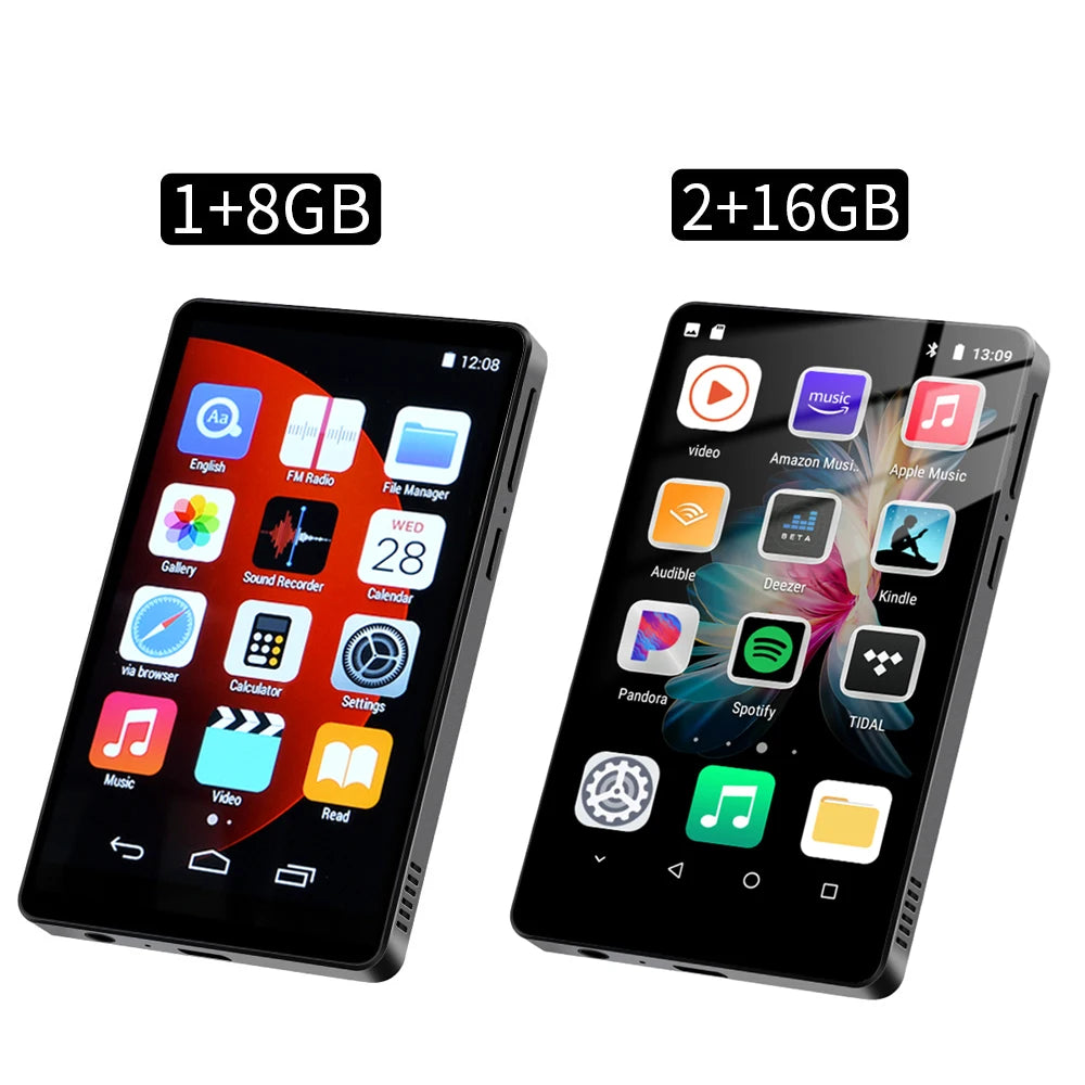 4 inch Android MP4 Player Full Touch Screen Touch with Bluetooth and