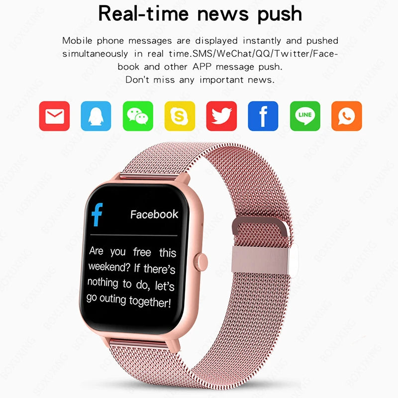 2023 Call Smart Watch Women Custom Dial Smartwatch For Android IOS