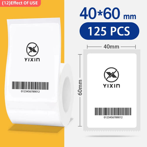 Niimbot Mini Printer Thermal Wire White/ Cable/Color/Round Sticker