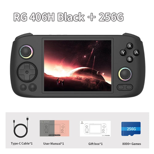 ANBERNIC RG406H RG 406H Handheld Game Console 4inch IPS Multi-touch