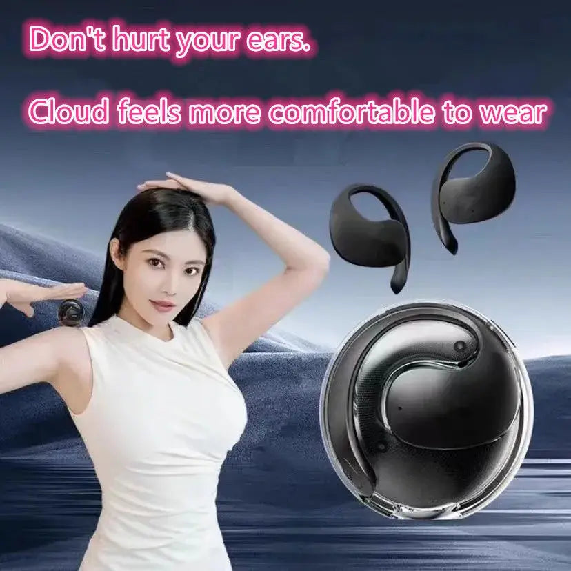 Ear-mount wireles translation headphones multi-language translation