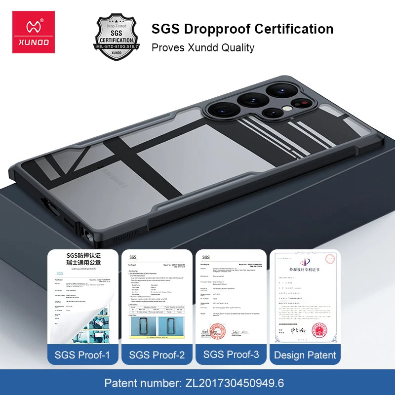 Xundd For Samsung Galaxy S23 S24 Ultra Case For S20 FE S23 S22 Plus