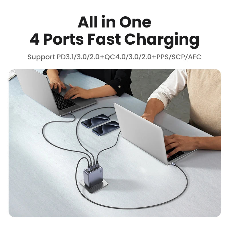 UGREEN 160W GaN Charger PD3.1 Type C QC4.0 3.0 Quick Charge For